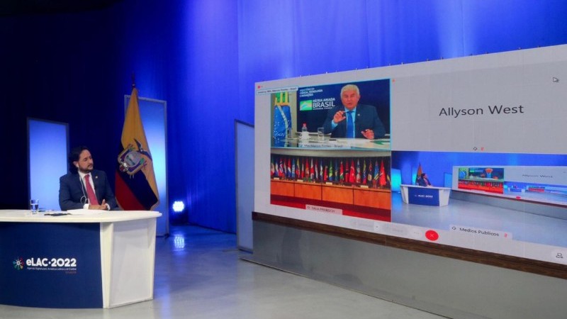 Ministro de Telecomunicaciones y de la Sociedad de la Informacíon, Andrés Michelena